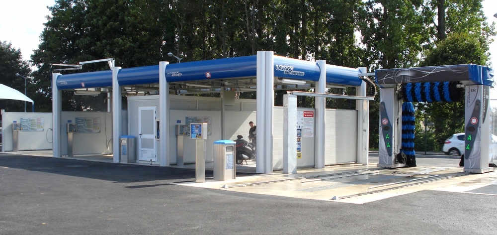 Centre de lavage haute pression